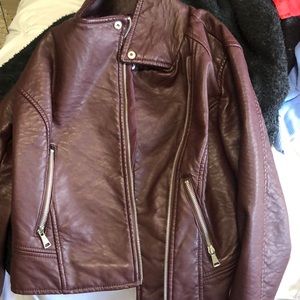 Leather jacket